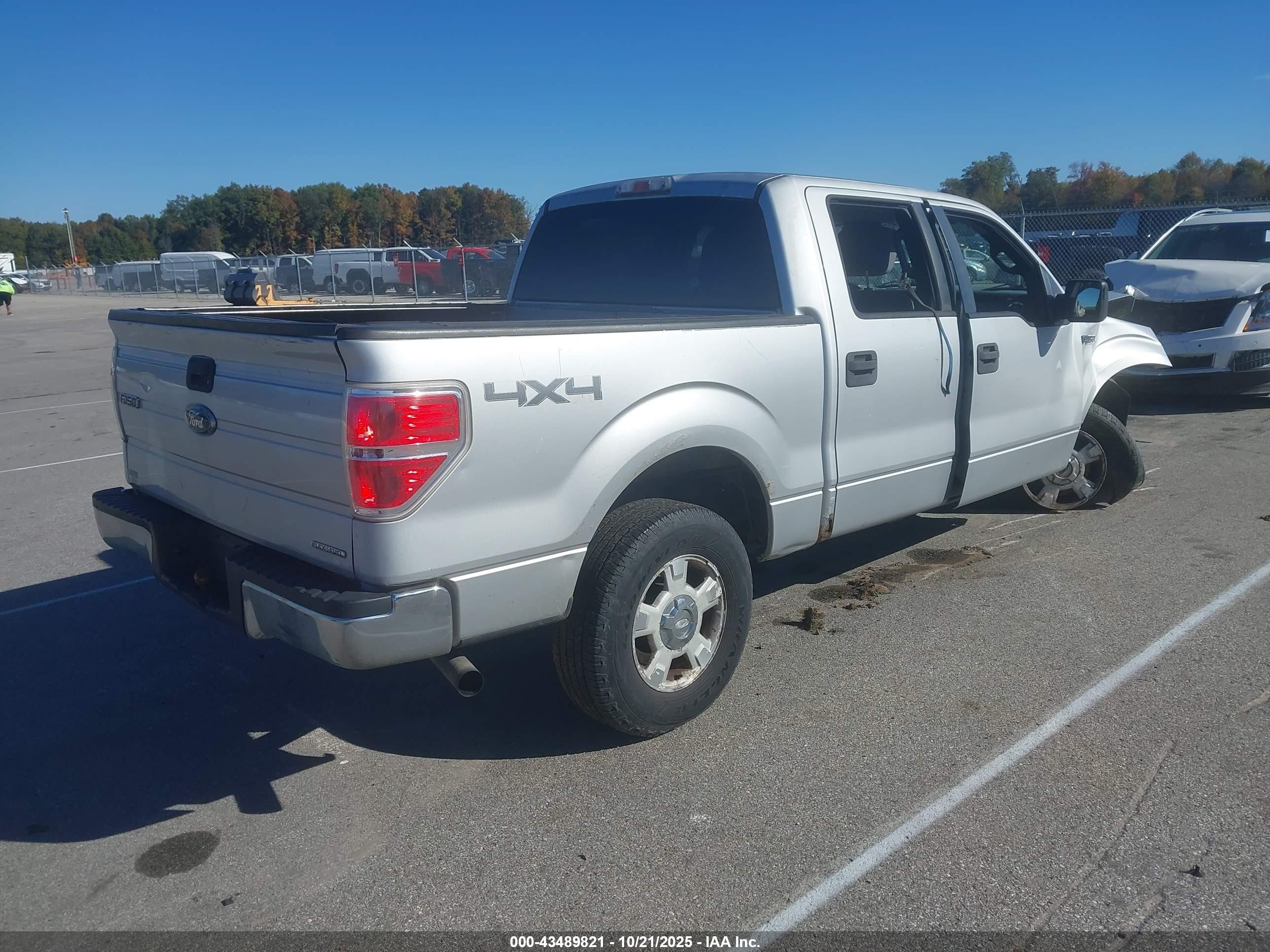 2012 Ford F-150 Xlt Silver vin: 1FTFW1EF2CKD11353