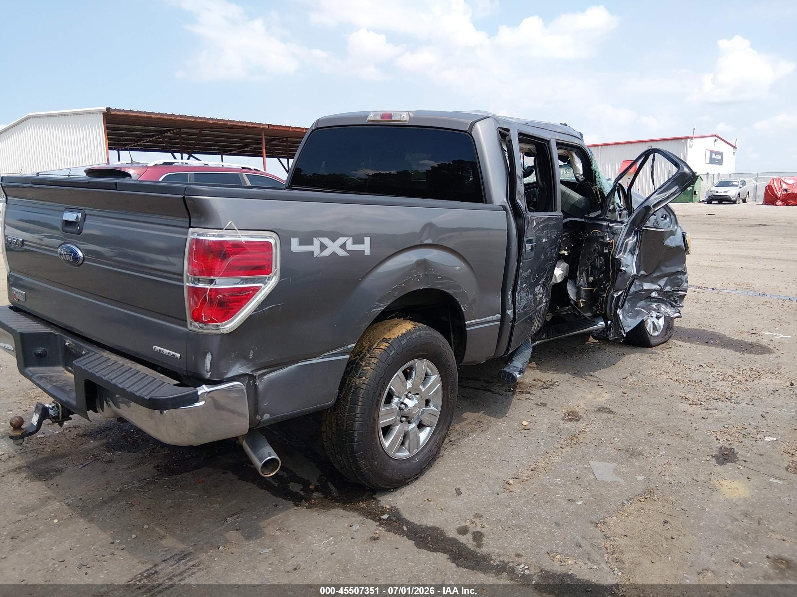 2012 Ford F-150 Xlt Gray vin: 1FTFW1EF2CKD29870