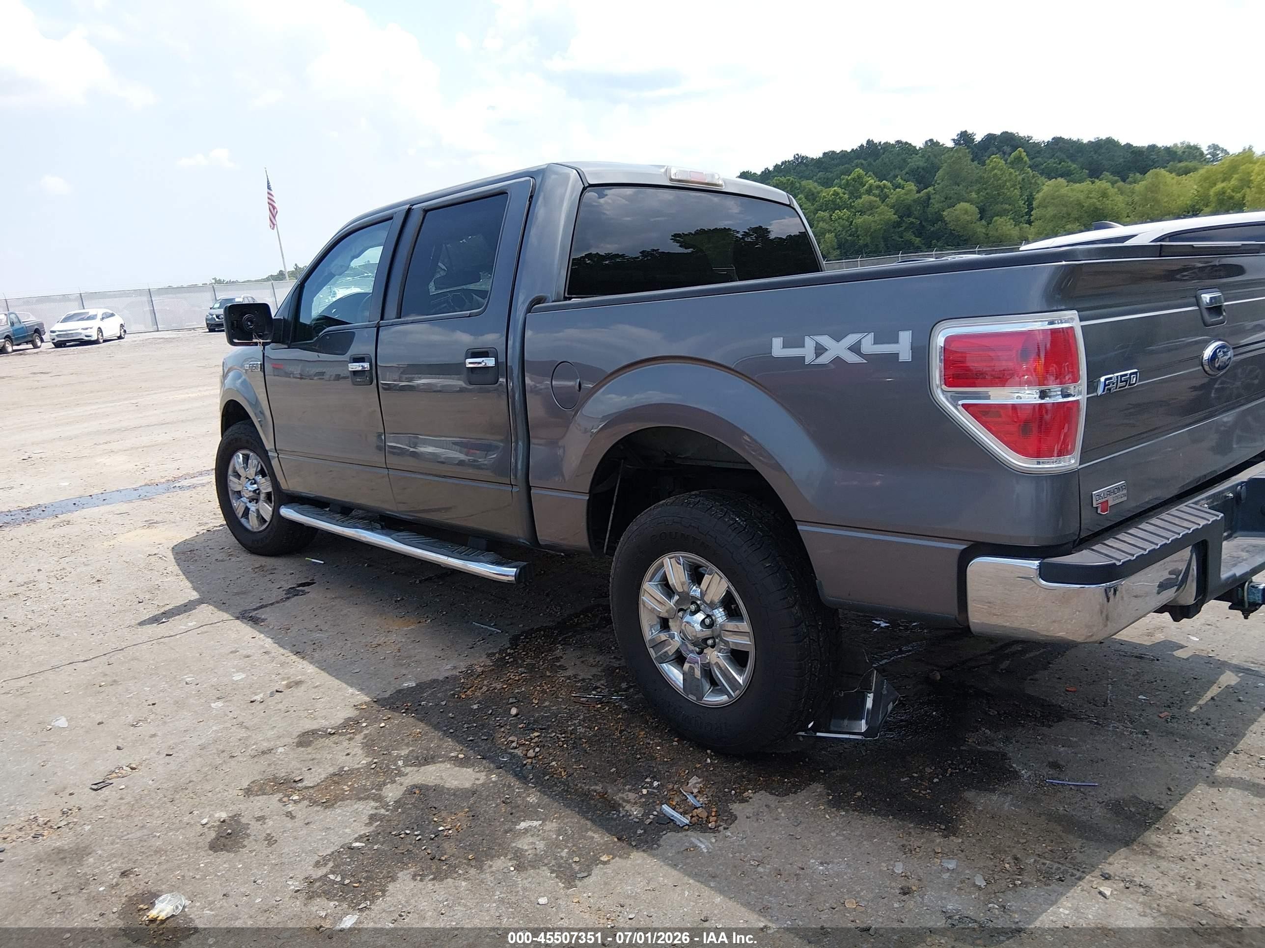2012 Ford F-150 Xlt Gray vin: 1FTFW1EF2CKD29870