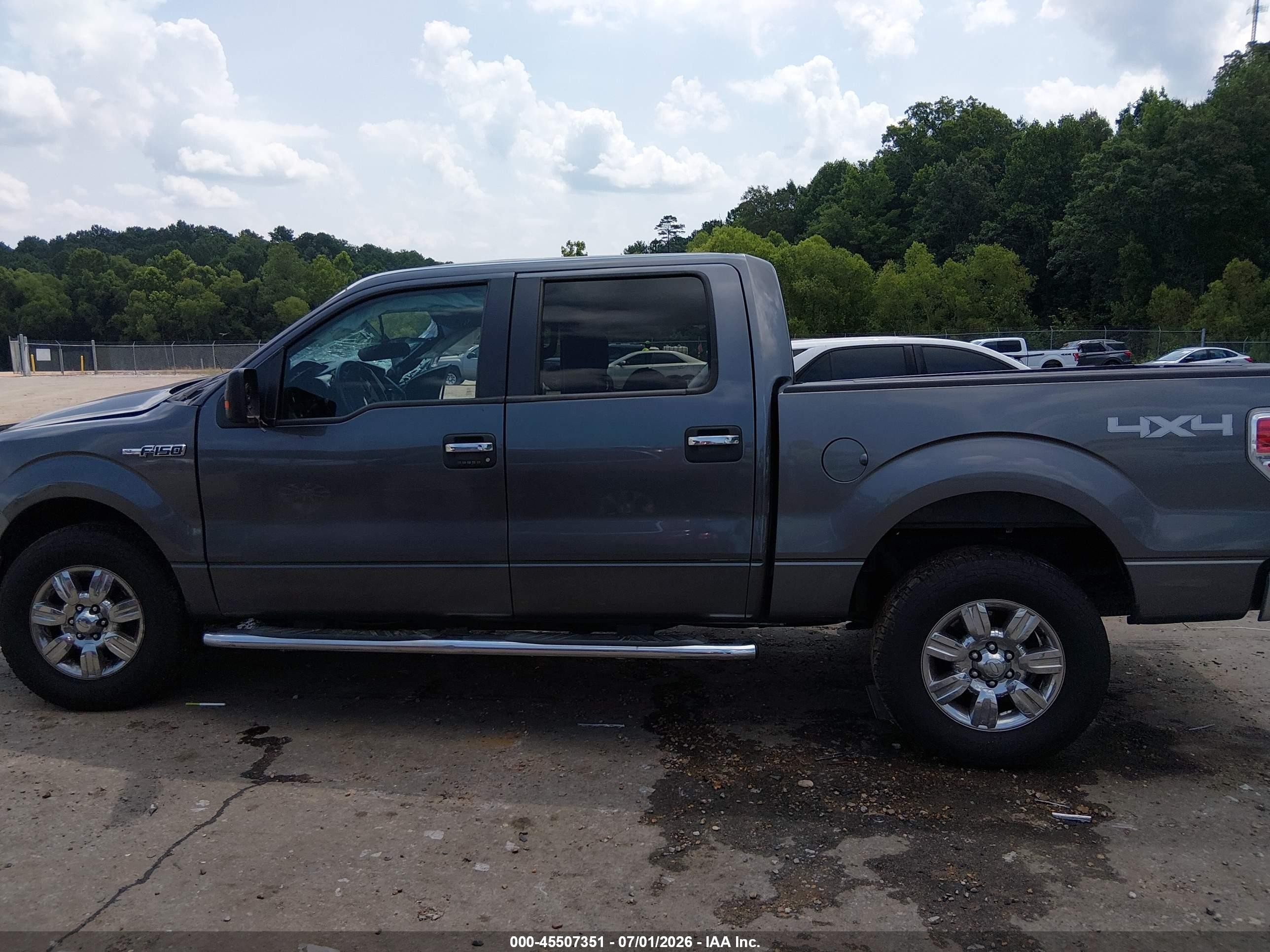 2012 Ford F-150 Xlt Gray vin: 1FTFW1EF2CKD29870