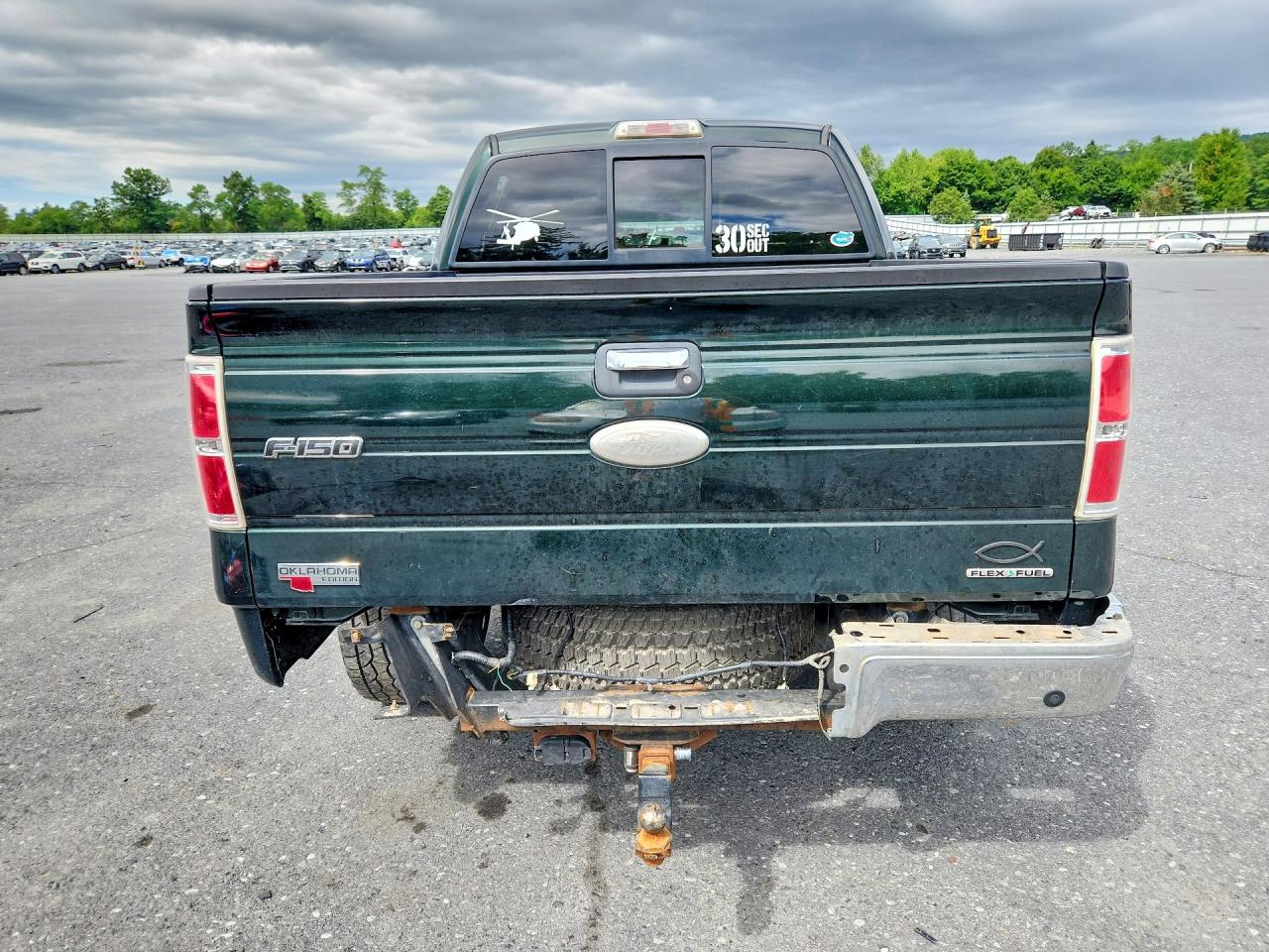 2012 Ford F150 Supercrew Green vin: 1FTFW1EF2CKD36348