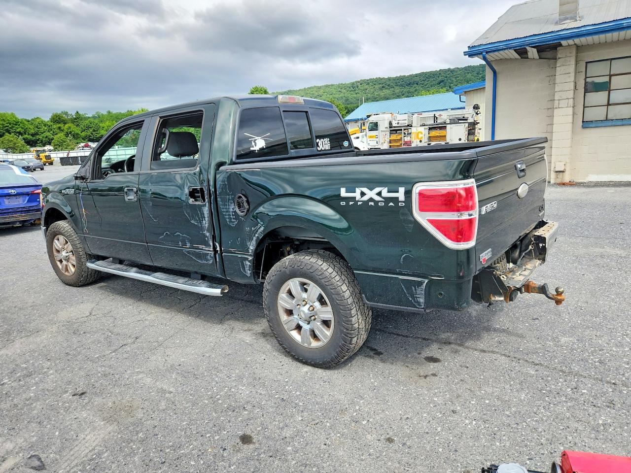 2012 Ford F150 Supercrew Green vin: 1FTFW1EF2CKD36348