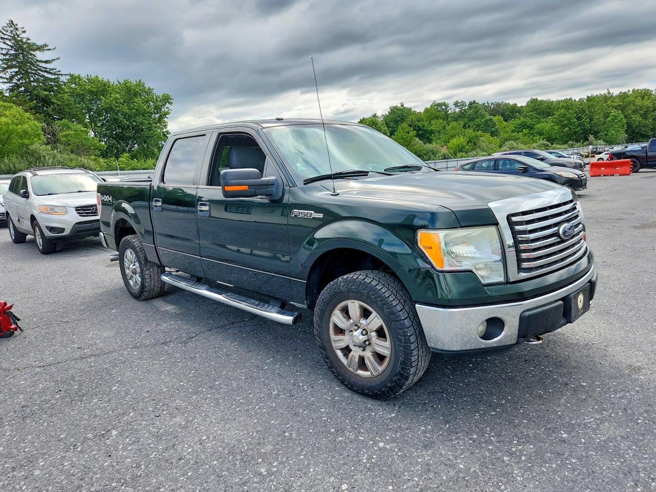 2012 Ford F150 Supercrew Green vin: 1FTFW1EF2CKD36348