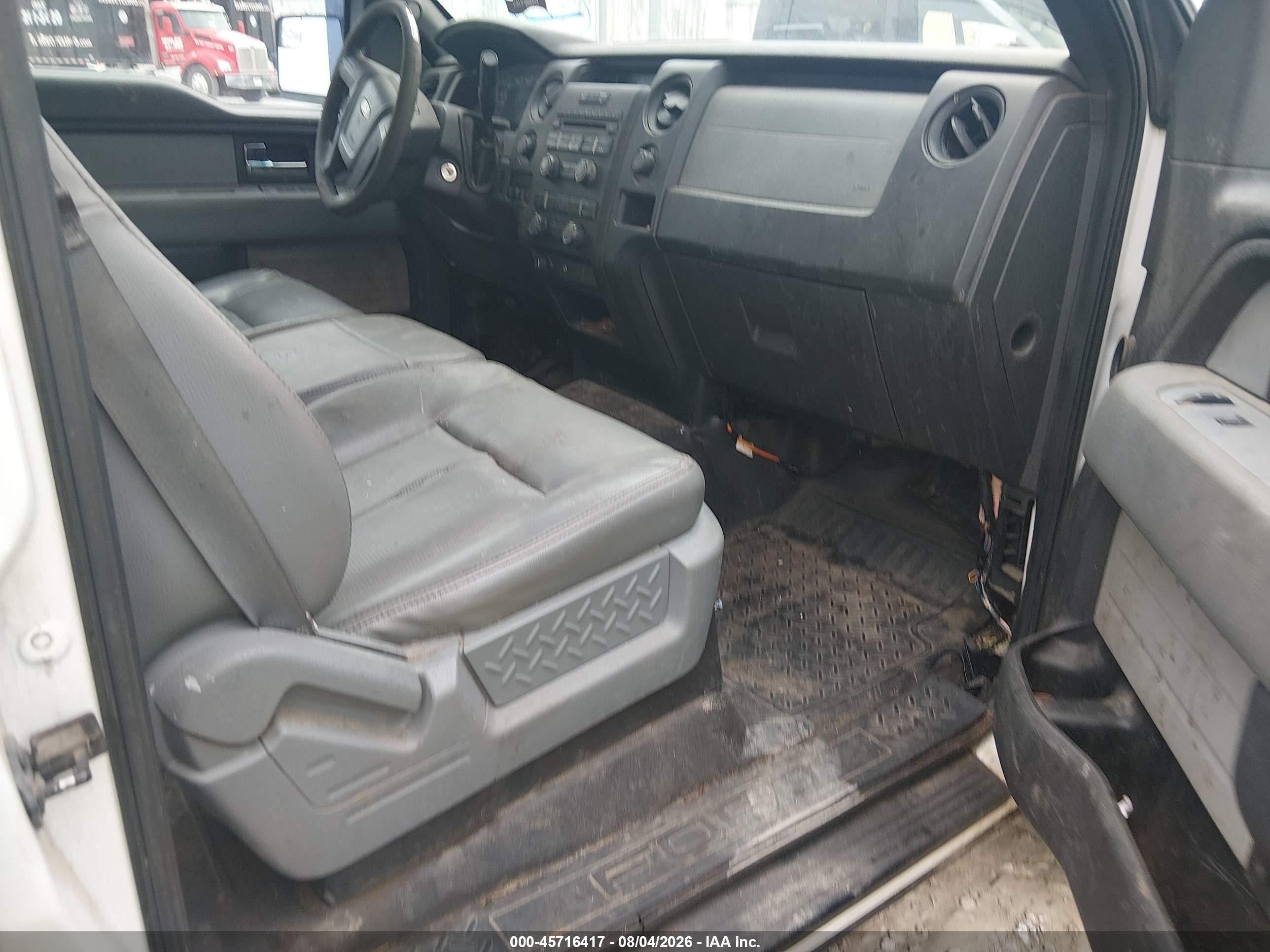 2012 Ford F-150 Xl White vin: 1FTFW1EF2CKE34599