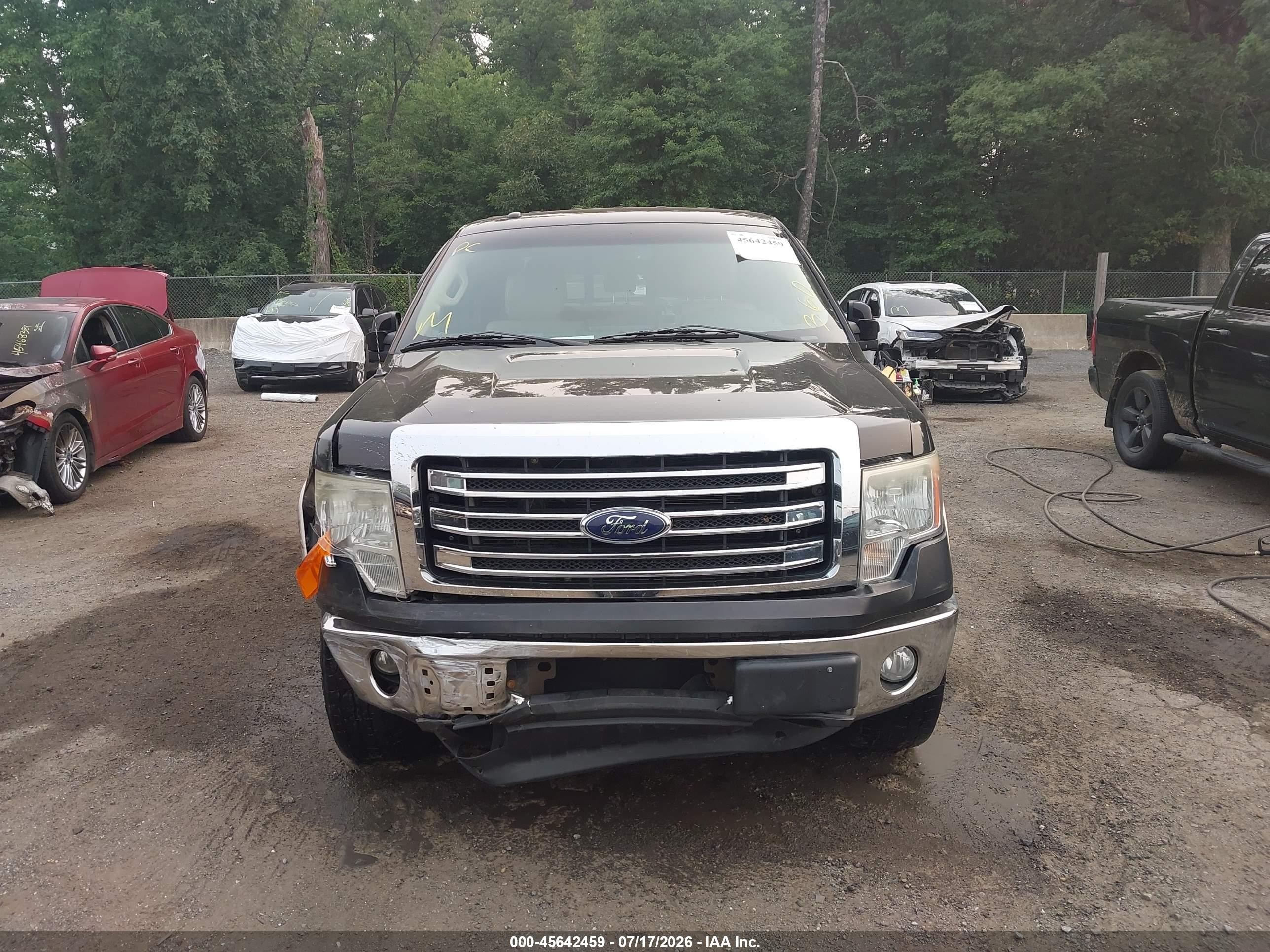 2013 Ford F-150 Lariat Black vin: 1FTFW1EF2DFA57962