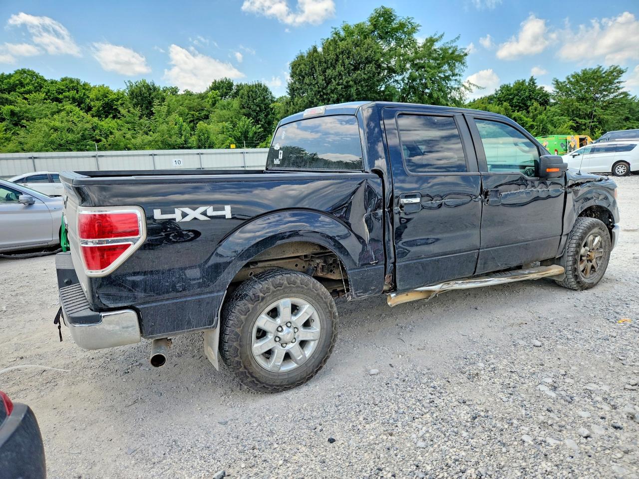 2013 Ford F150 Supercrew Black vin: 1FTFW1EF2DFA88063