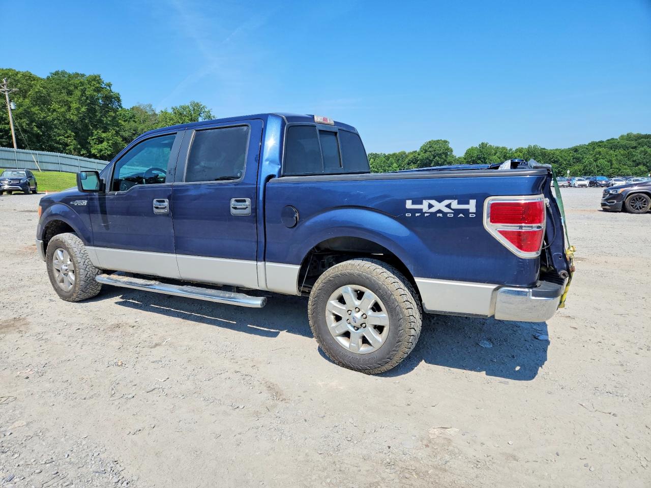 2013 Ford F150 Supercrew Blue vin: 1FTFW1EF2DFB27413