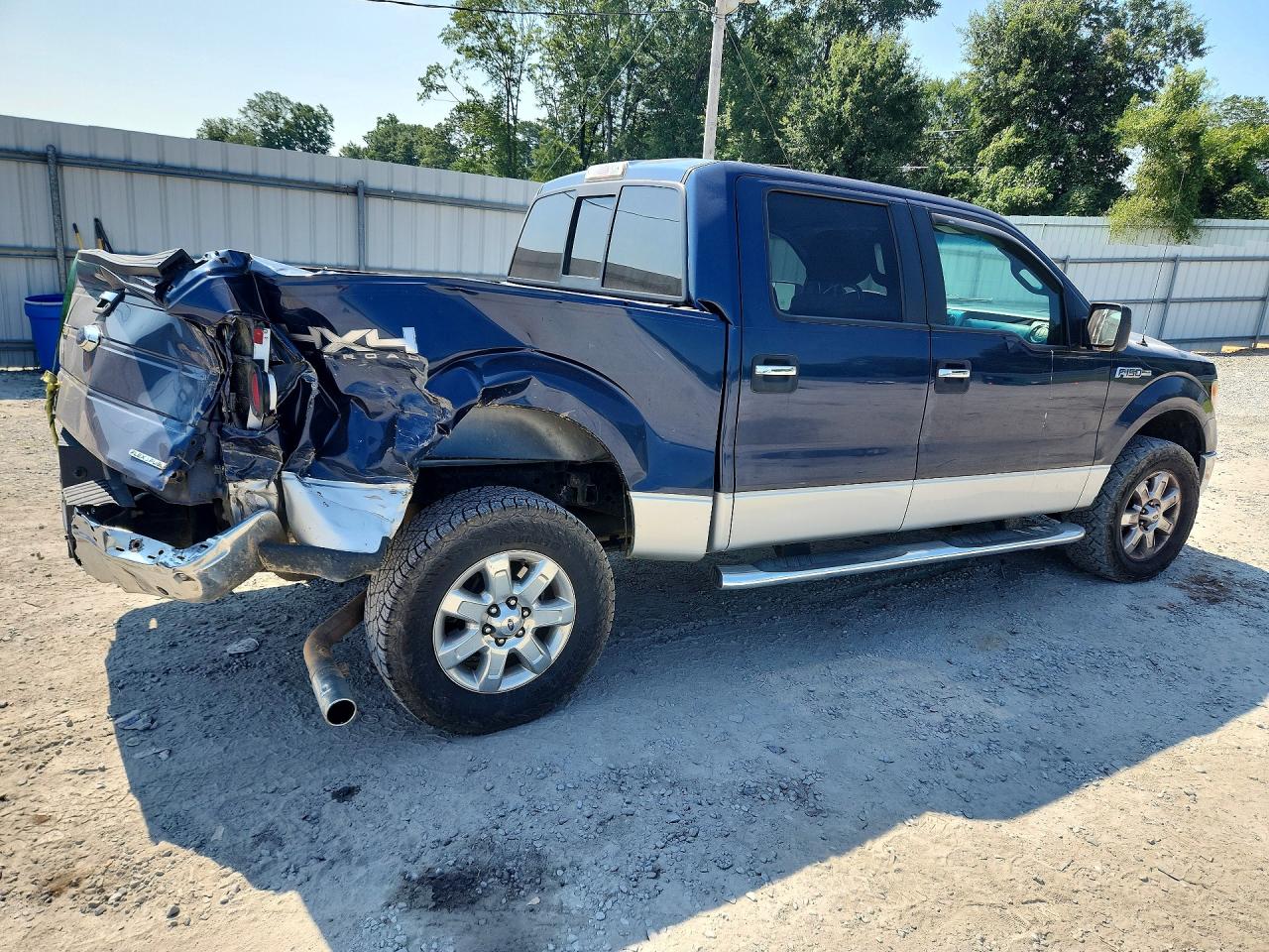 2013 Ford F150 Supercrew Blue vin: 1FTFW1EF2DFB27413
