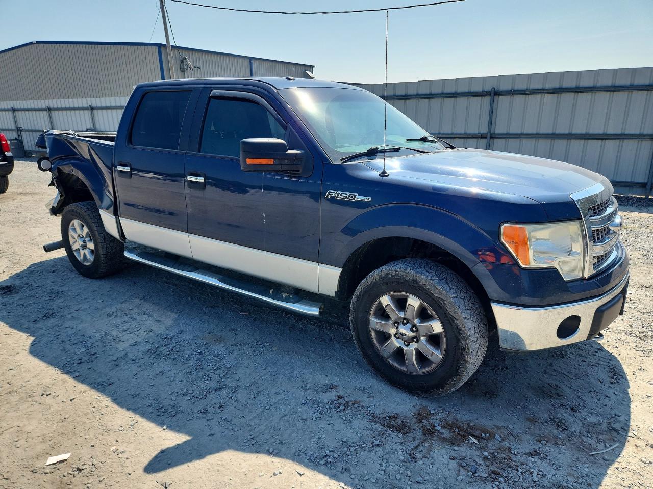 2013 Ford F150 Supercrew Blue vin: 1FTFW1EF2DFB27413