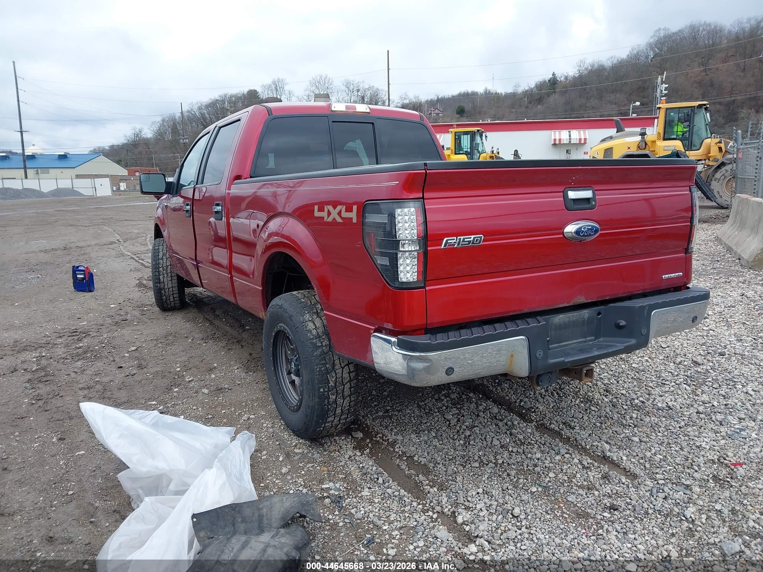 2013 Ford F-150 Xlt Red vin: 1FTFW1EF2DFB35513