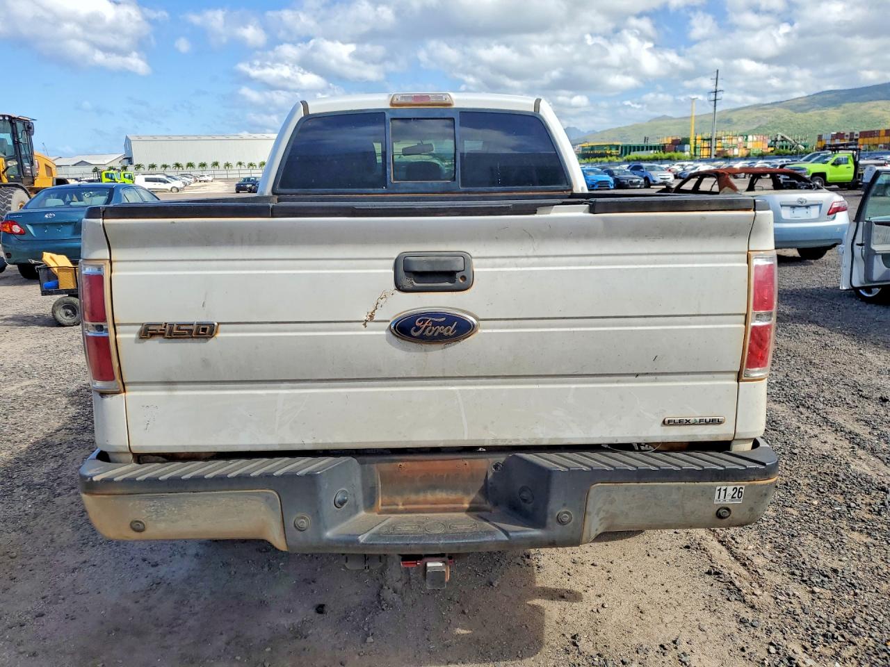 2013 Ford F150 White vin: 1FTFW1EF2DFC28905