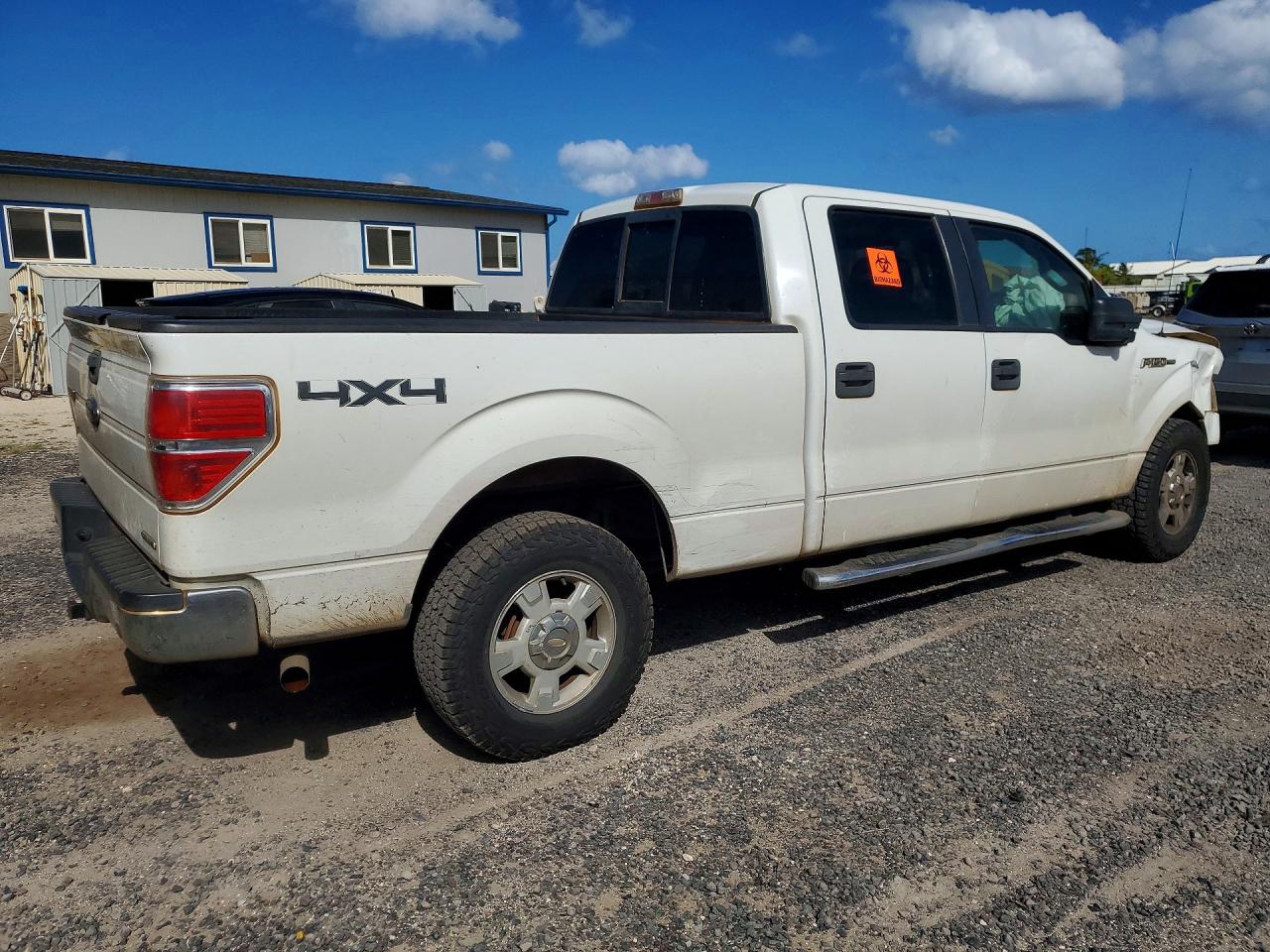 2013 Ford F150 White vin: 1FTFW1EF2DFC28905