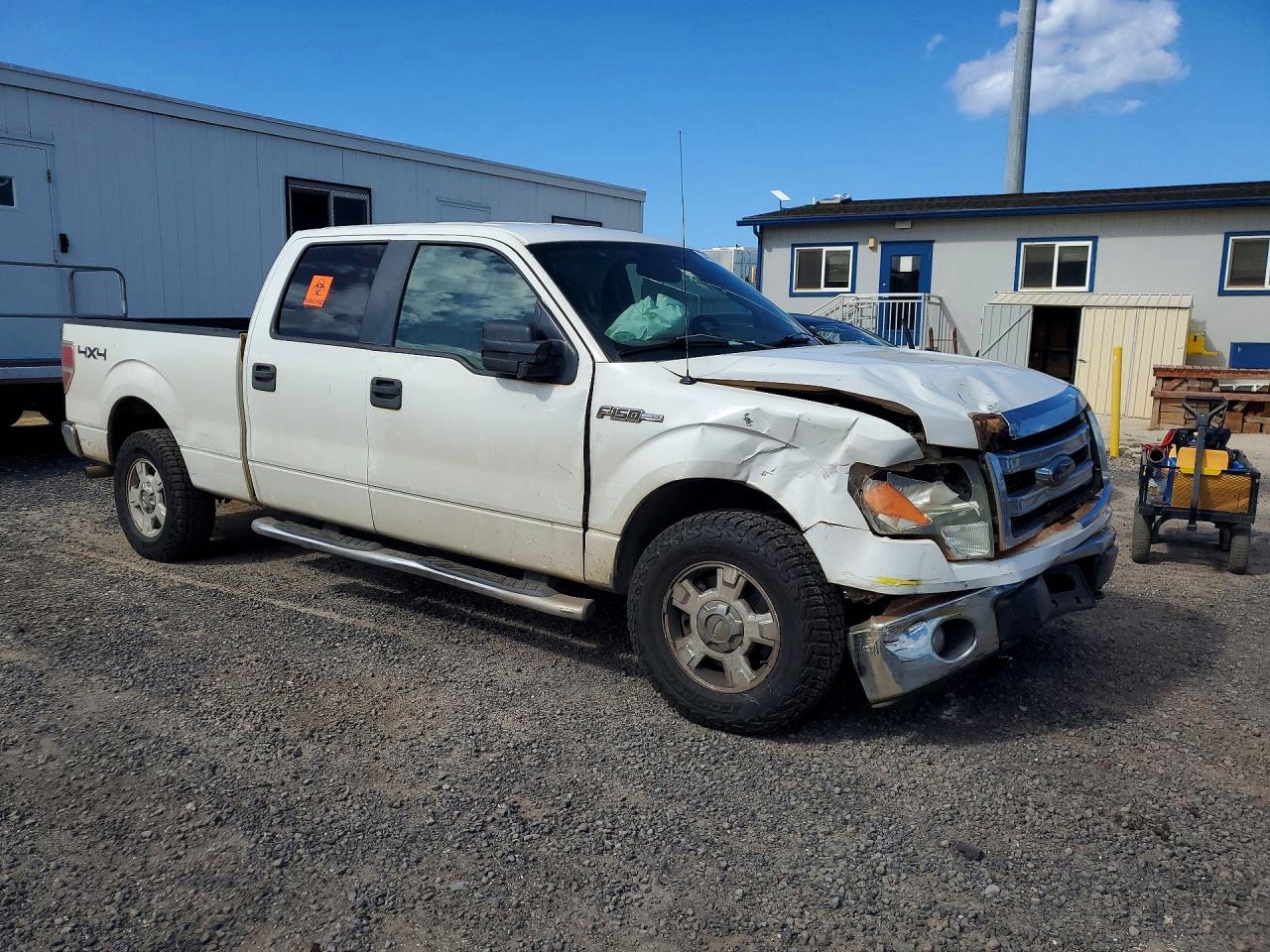 2013 Ford F150 White vin: 1FTFW1EF2DFC28905