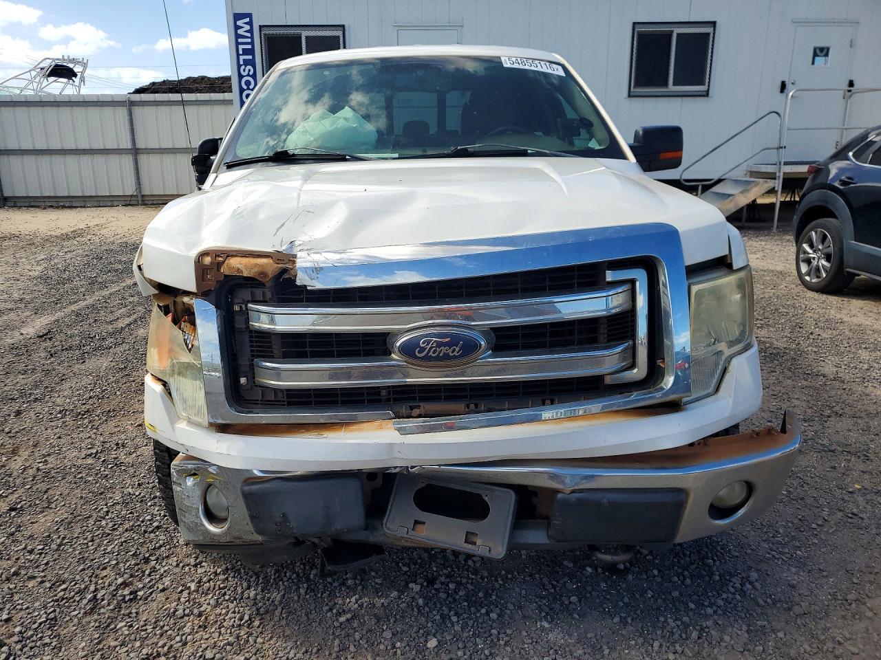 2013 Ford F150 White vin: 1FTFW1EF2DFC28905