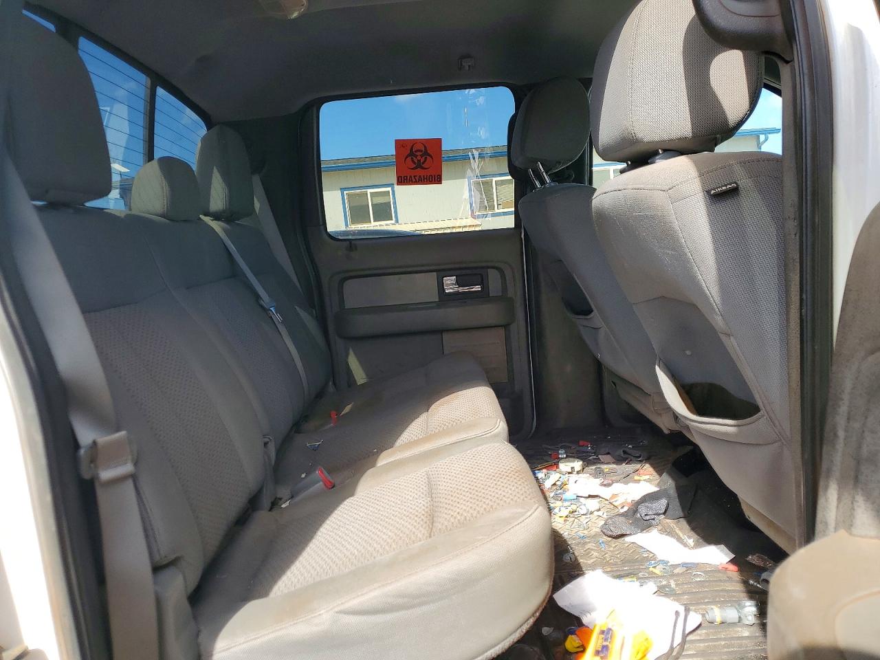 2013 Ford F150 White vin: 1FTFW1EF2DFC28905