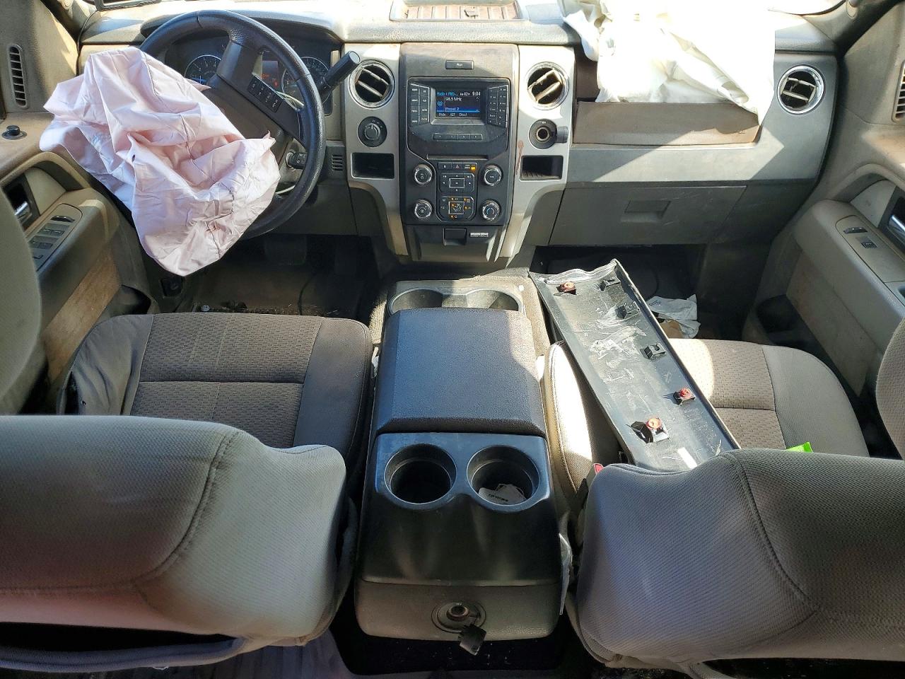 2013 Ford F150 White vin: 1FTFW1EF2DFC28905