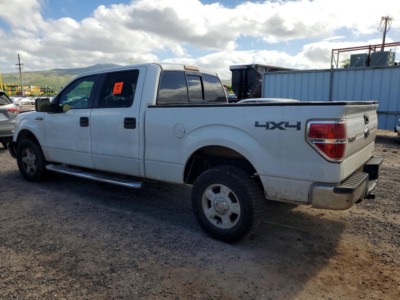 2013 Ford F150 White vin: 1FTFW1EF2DFC28905