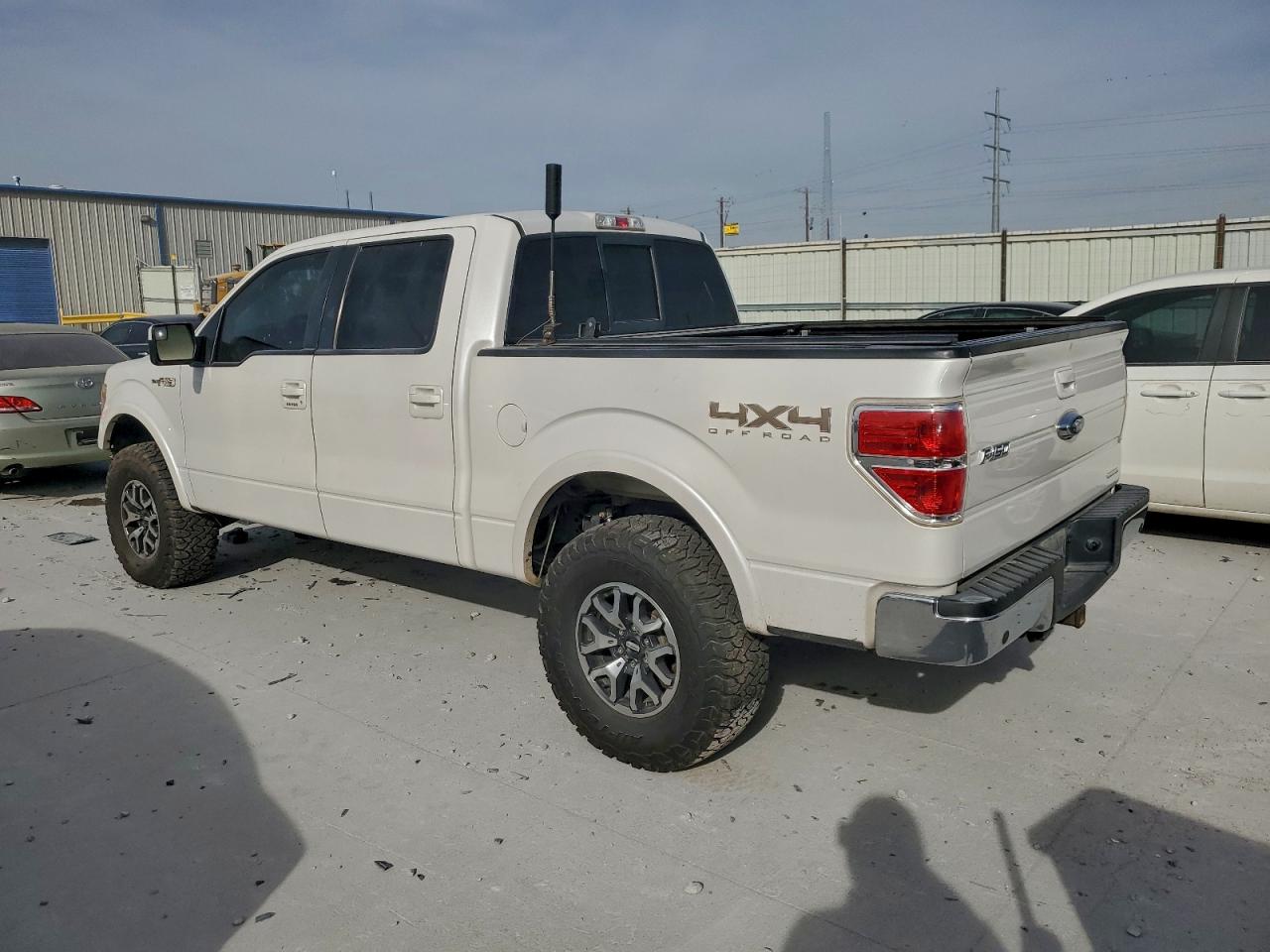 2013 Ford F150 White vin: 1FTFW1EF2DFC71480