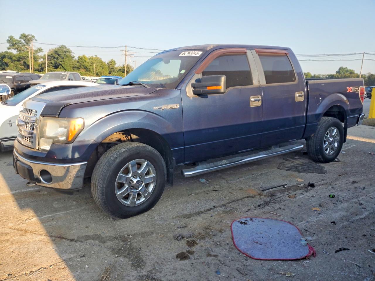 2013 Ford F150 Supercrew Blue vin: 1FTFW1EF2DFD14313