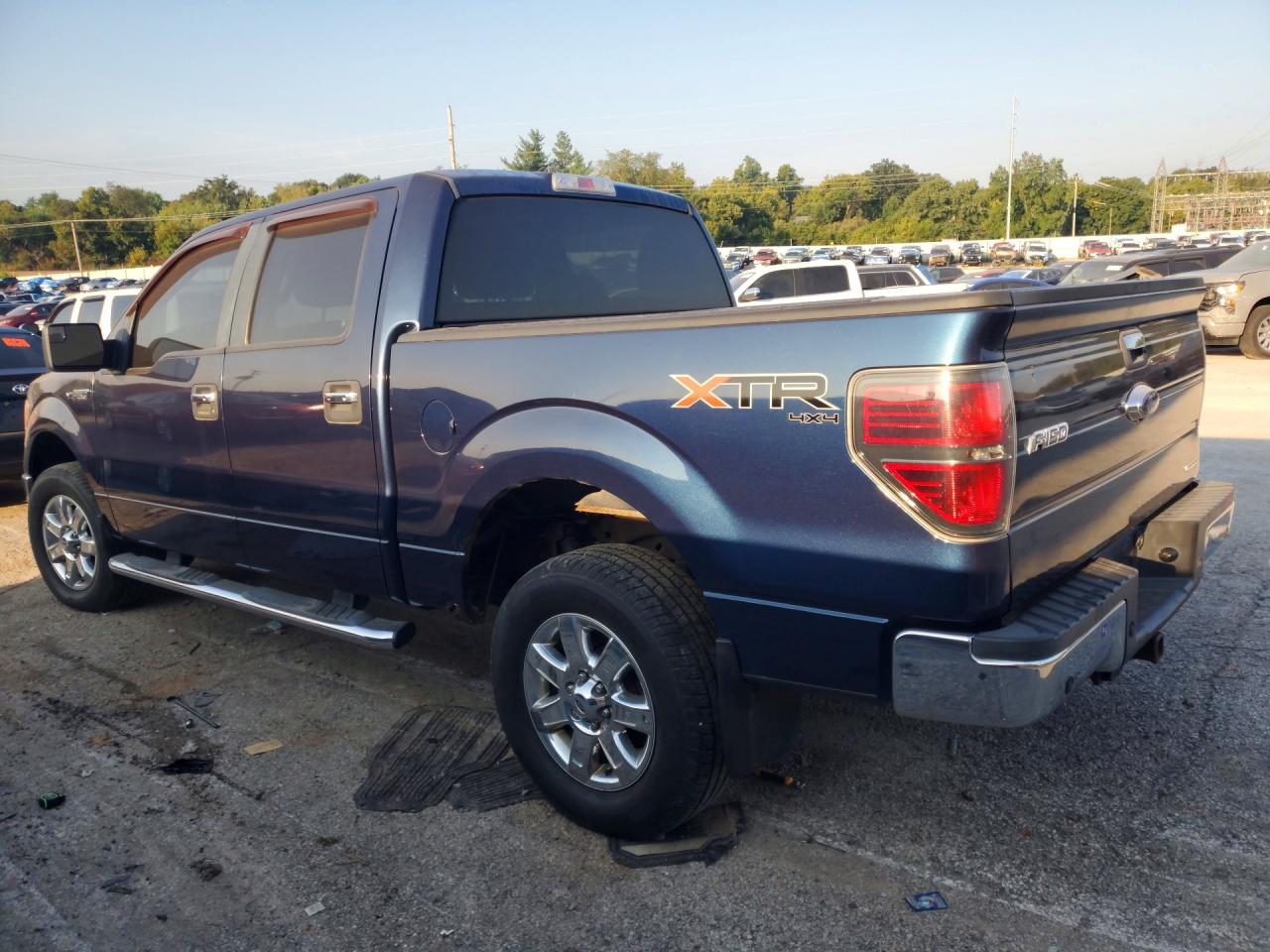 2013 Ford F150 Supercrew Blue vin: 1FTFW1EF2DFD14313