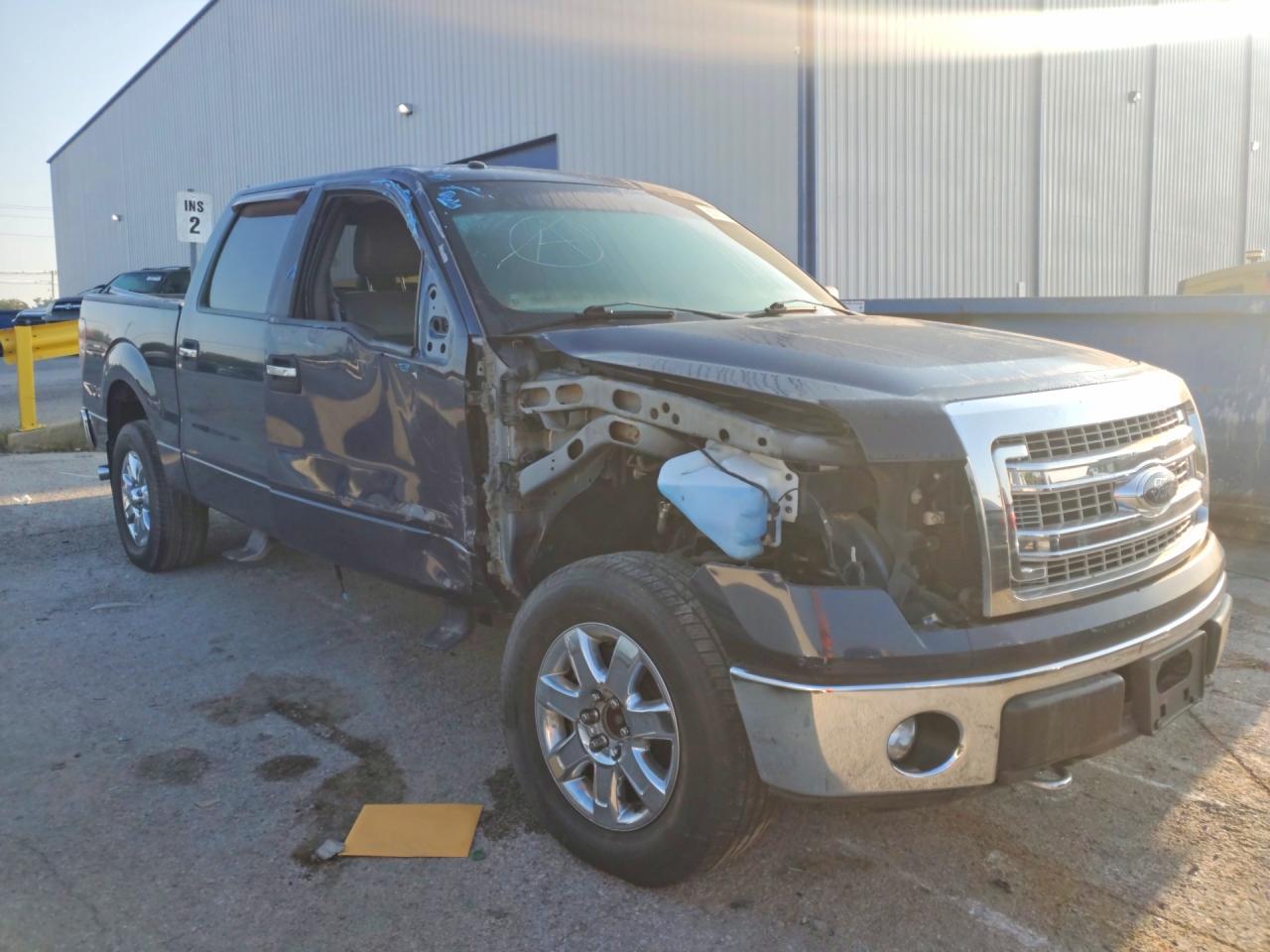 2013 Ford F150 Supercrew Blue vin: 1FTFW1EF2DFD14313