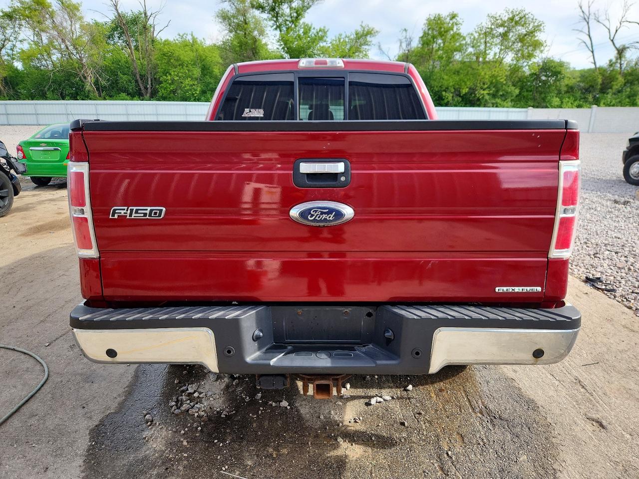 2013 Ford F150 Supercrew Red vin: 1FTFW1EF2DFD38899