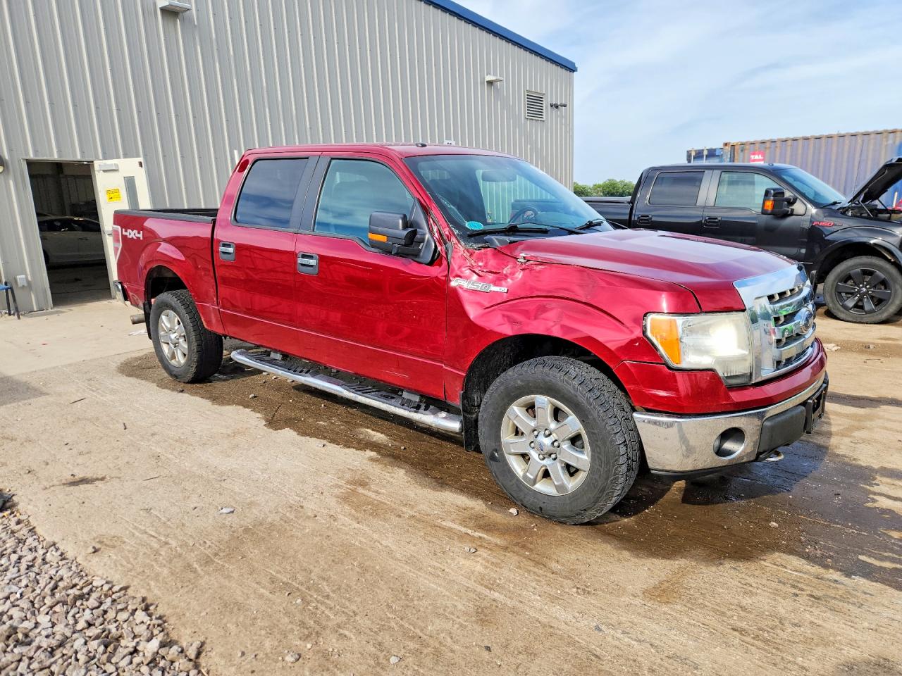 2013 Ford F150 Supercrew Red vin: 1FTFW1EF2DFD38899