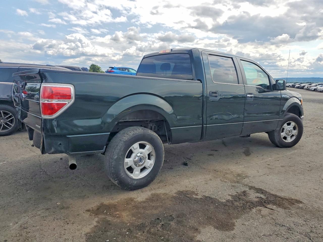 2013 Ford F150 Supercrew Green vin: 1FTFW1EF2DFD70686