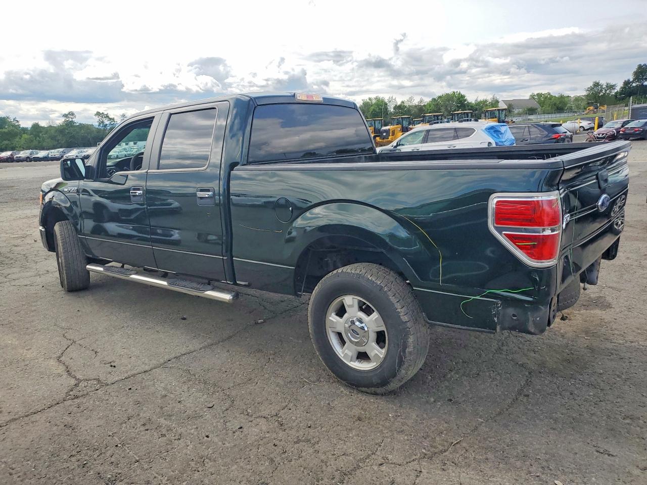 2013 Ford F150 Supercrew Green vin: 1FTFW1EF2DFD70686