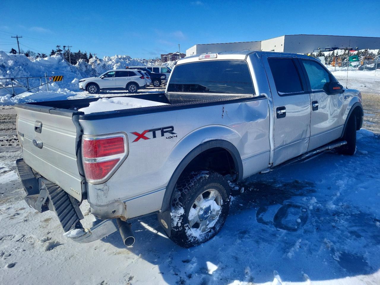 2013 Ford F150 Supercrew Silver vin: 1FTFW1EF2DFD85964