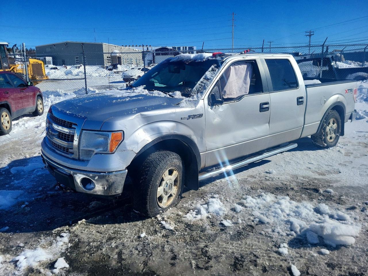 2013 Ford F150 Supercrew Silver vin: 1FTFW1EF2DFD85964