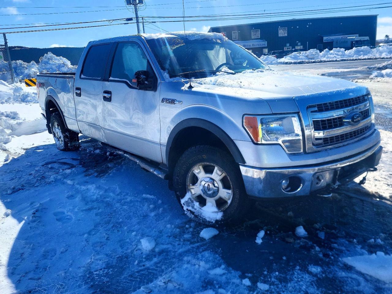 2013 Ford F150 Supercrew Silver vin: 1FTFW1EF2DFD85964