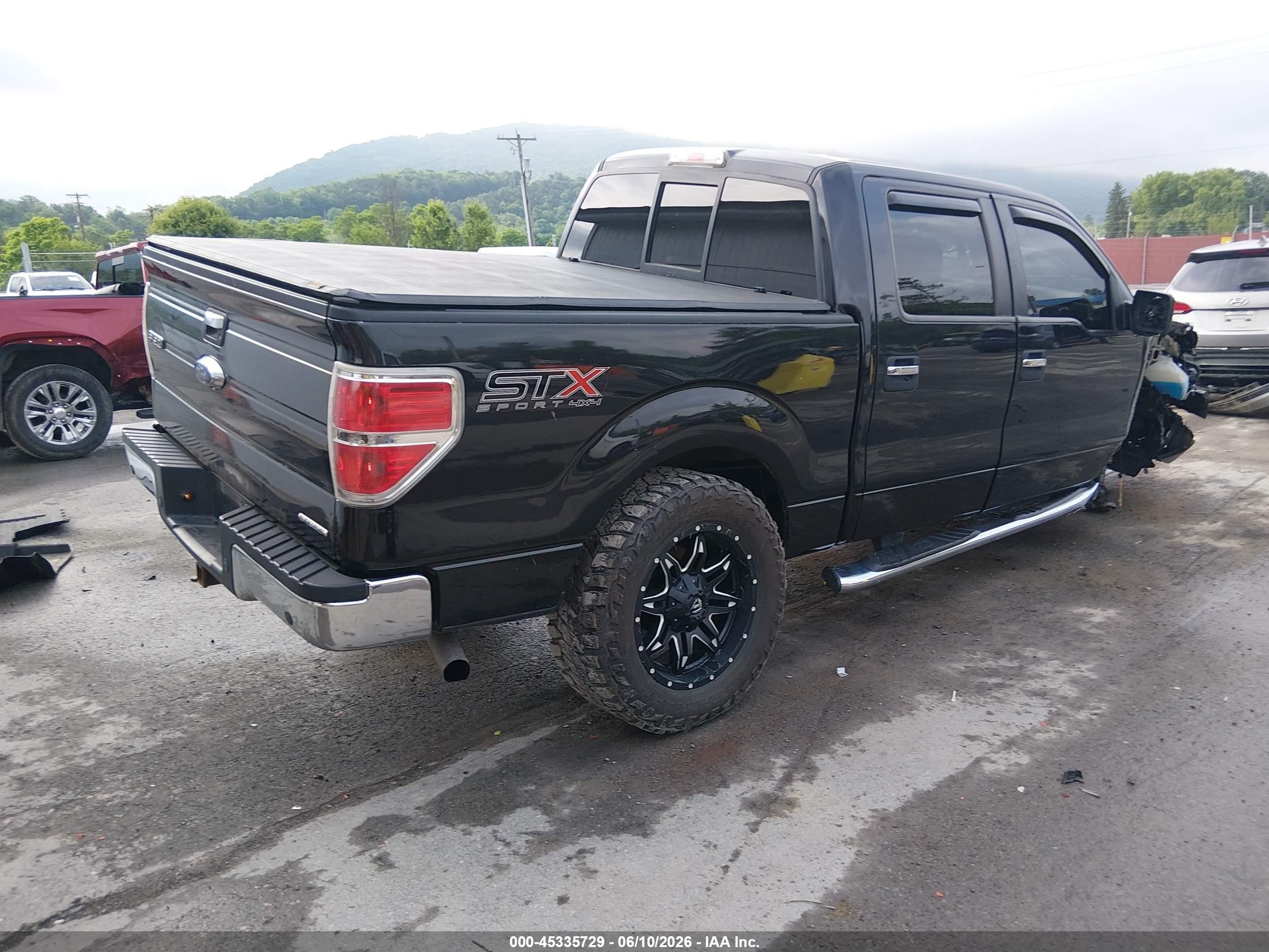 2013 Ford F-150 Xlt Black vin: 1FTFW1EF2DFD98018