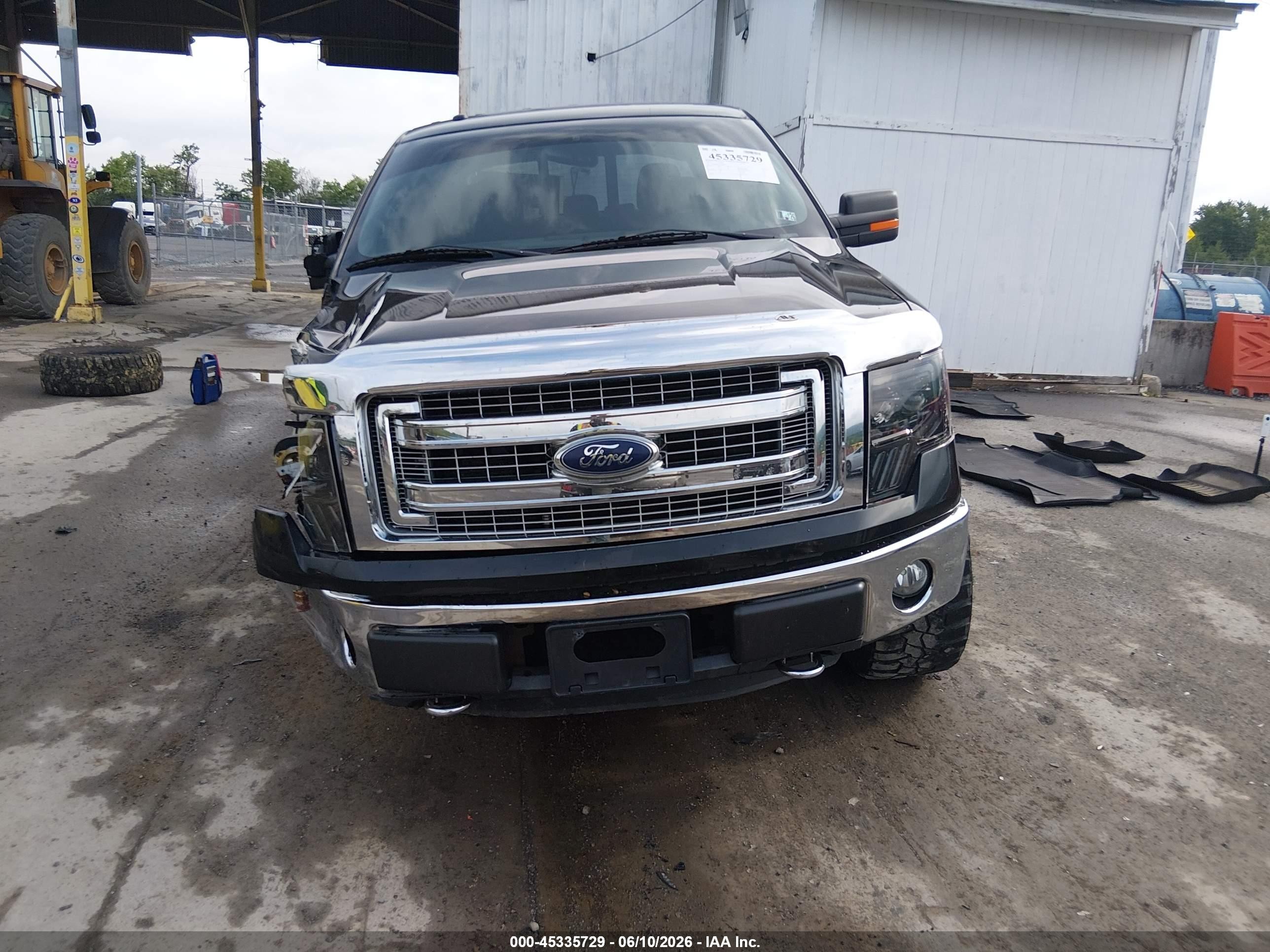 2013 Ford F-150 Xlt Black vin: 1FTFW1EF2DFD98018