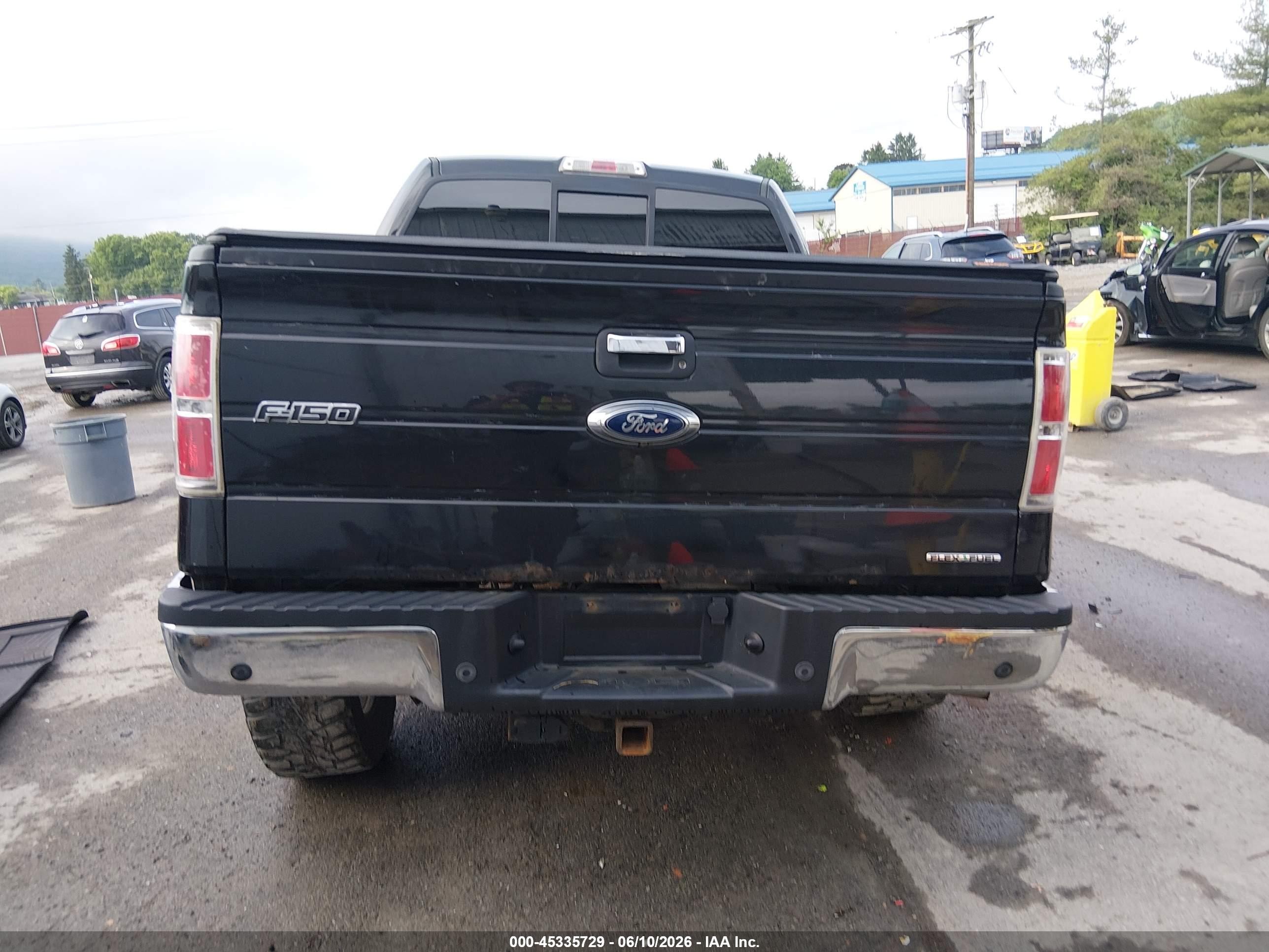 2013 Ford F-150 Xlt Black vin: 1FTFW1EF2DFD98018
