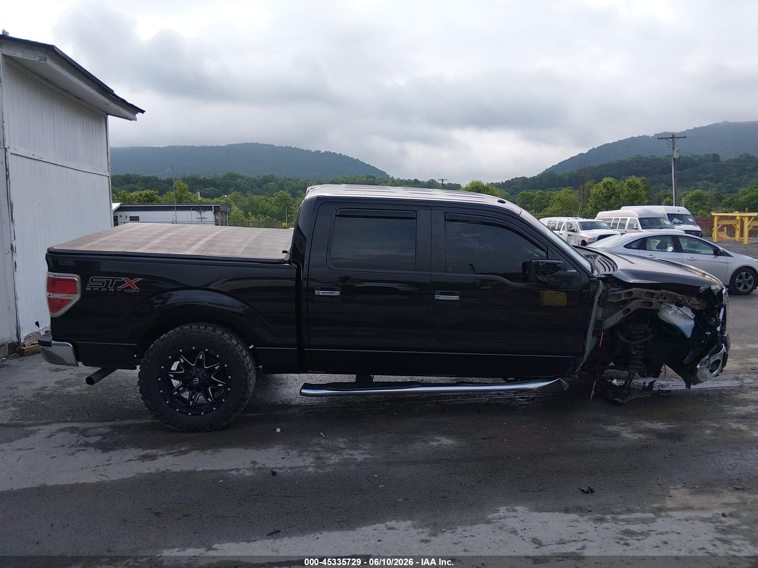 2013 Ford F-150 Xlt Black vin: 1FTFW1EF2DFD98018
