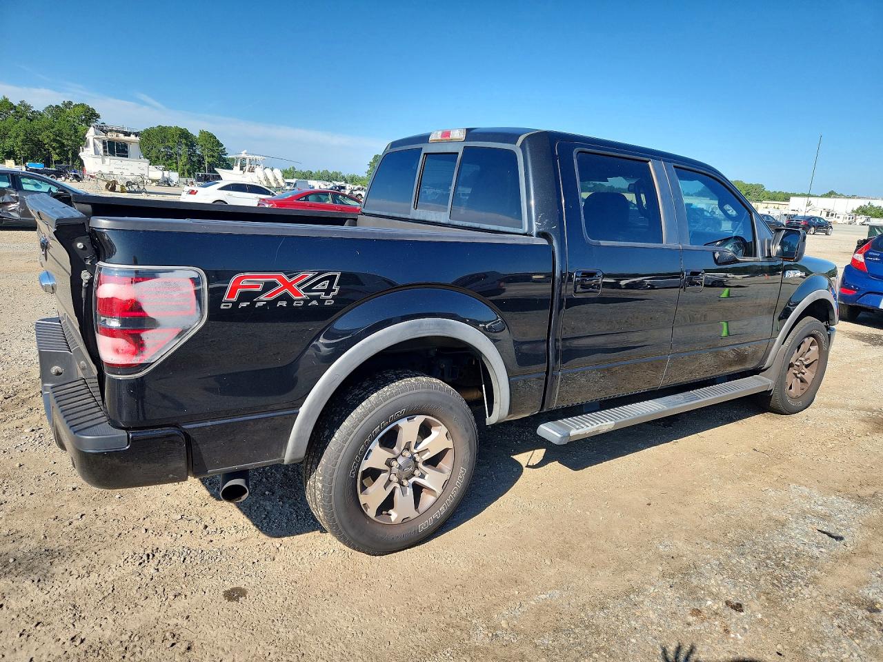 2013 Ford F150 Supercrew Black vin: 1FTFW1EF2DKD41633