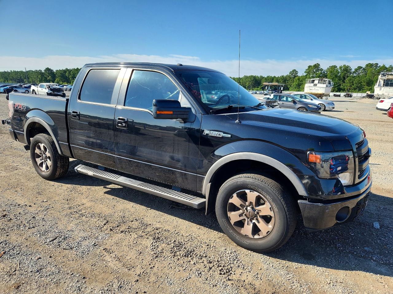 2013 Ford F150 Supercrew Black vin: 1FTFW1EF2DKD41633