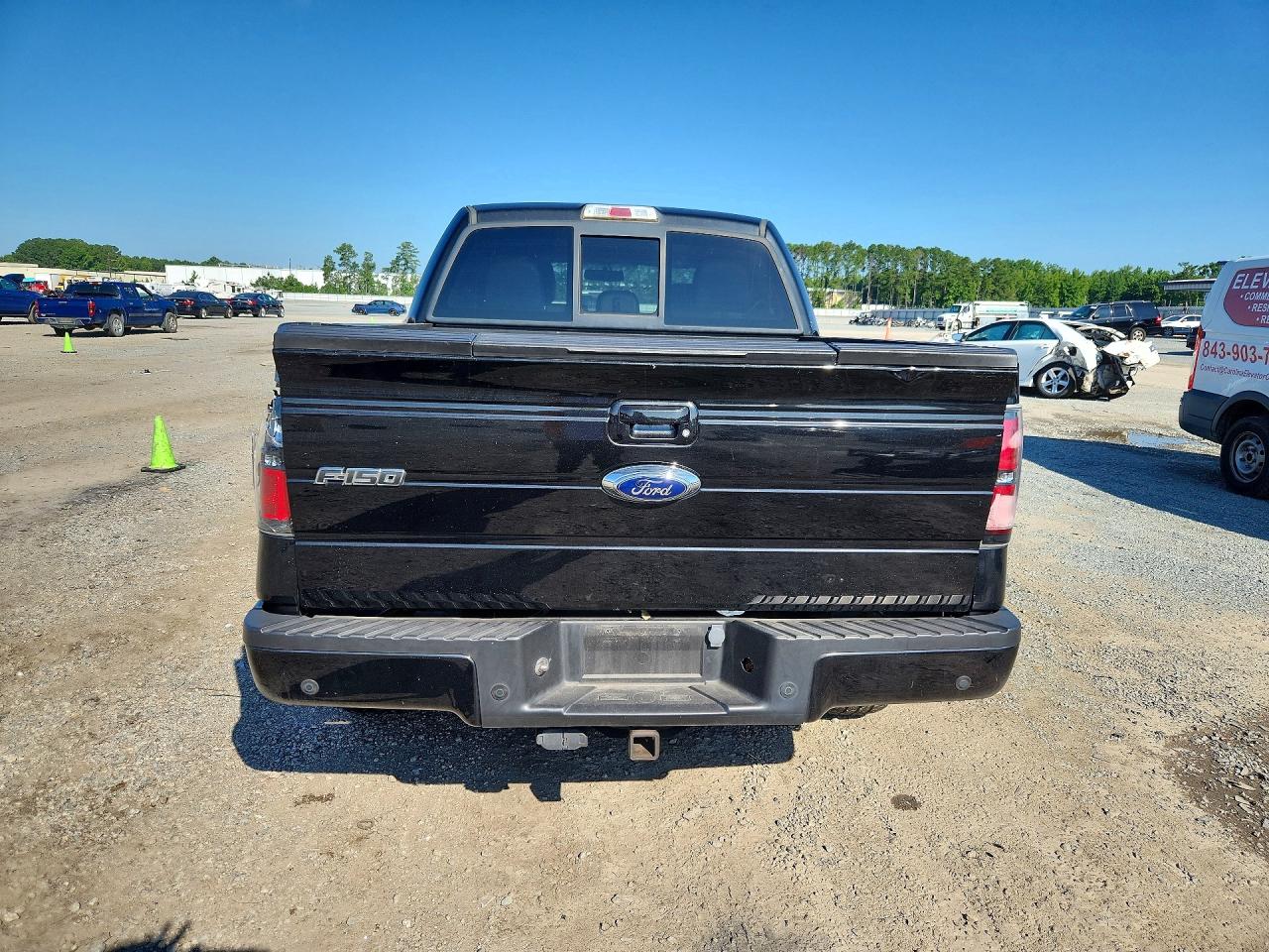 2013 Ford F150 Supercrew Black vin: 1FTFW1EF2DKD41633