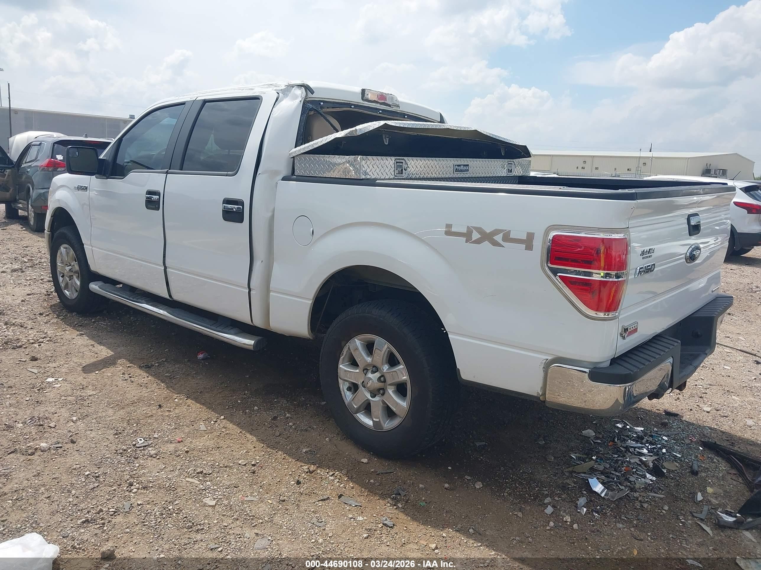 2013 Ford F-150 Xlt Белый vin: 1FTFW1EF2DKD64538