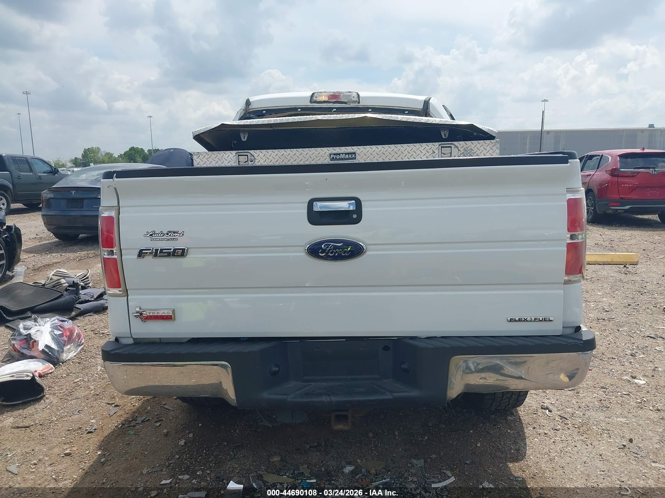 2013 Ford F-150 Xlt Белый vin: 1FTFW1EF2DKD64538