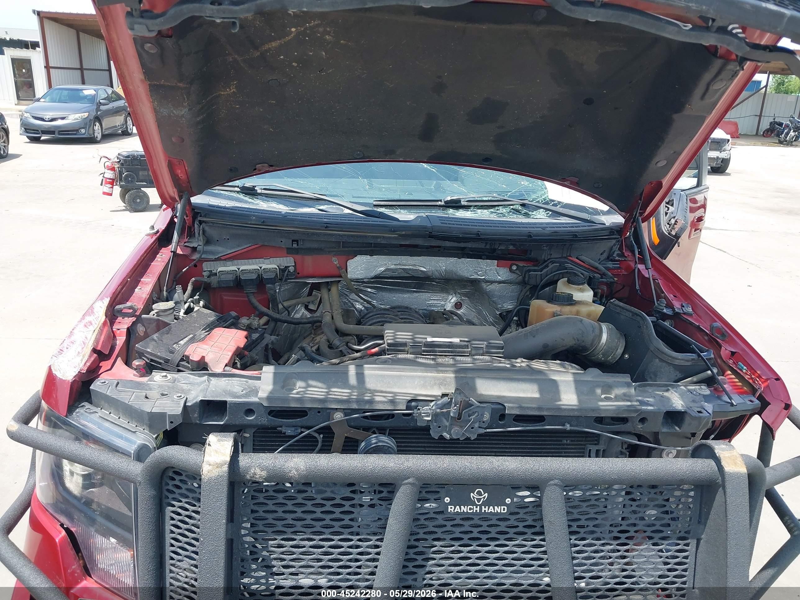 2013 Ford F-150 Fx4 Burgundy vin: 1FTFW1EF2DKD72381