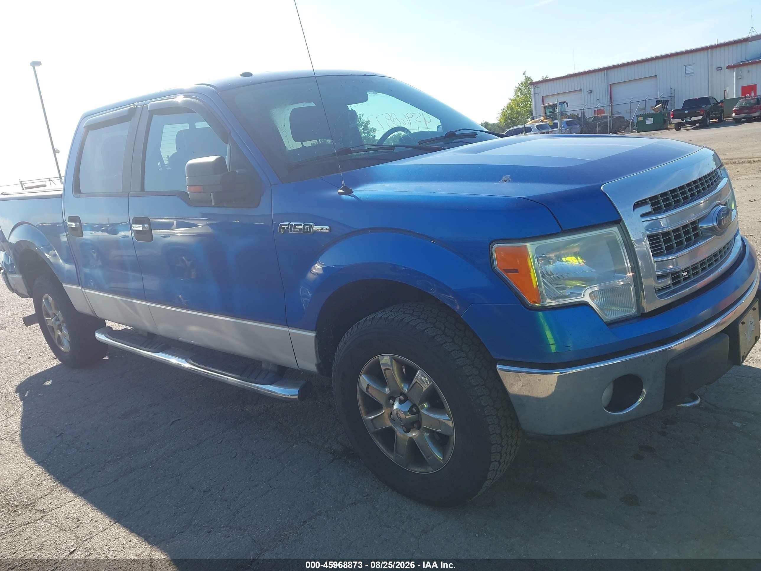 2013 Ford F-150 Xlt Синий vin: 1FTFW1EF2DKD92730