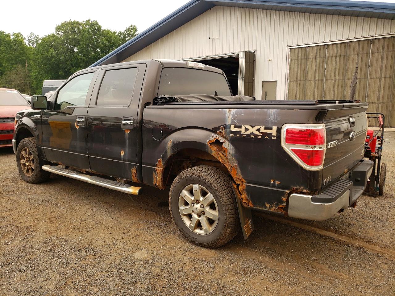 2013 Ford F150 Black vin: 1FTFW1EF2DKF34736