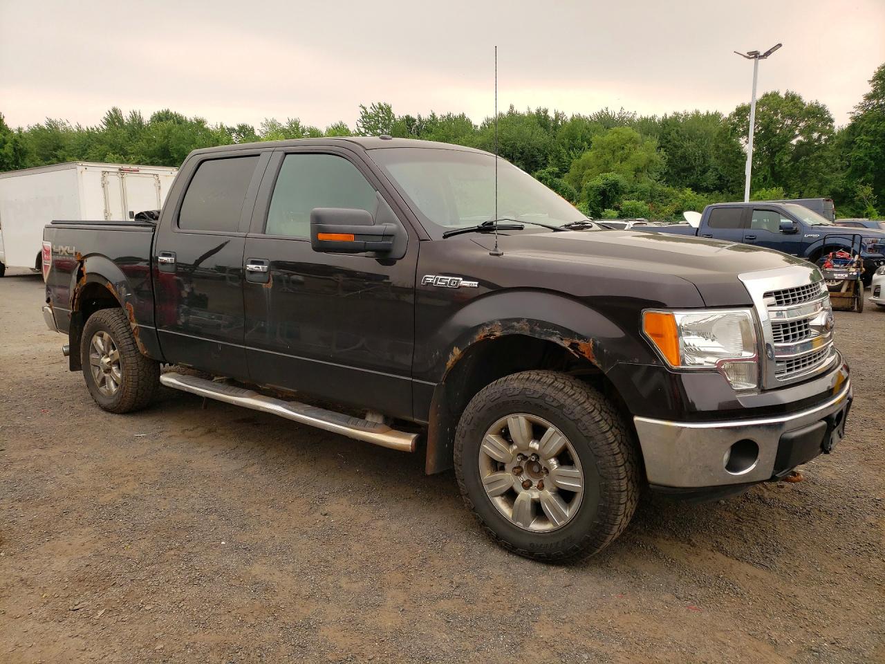2013 Ford F150 Black vin: 1FTFW1EF2DKF34736