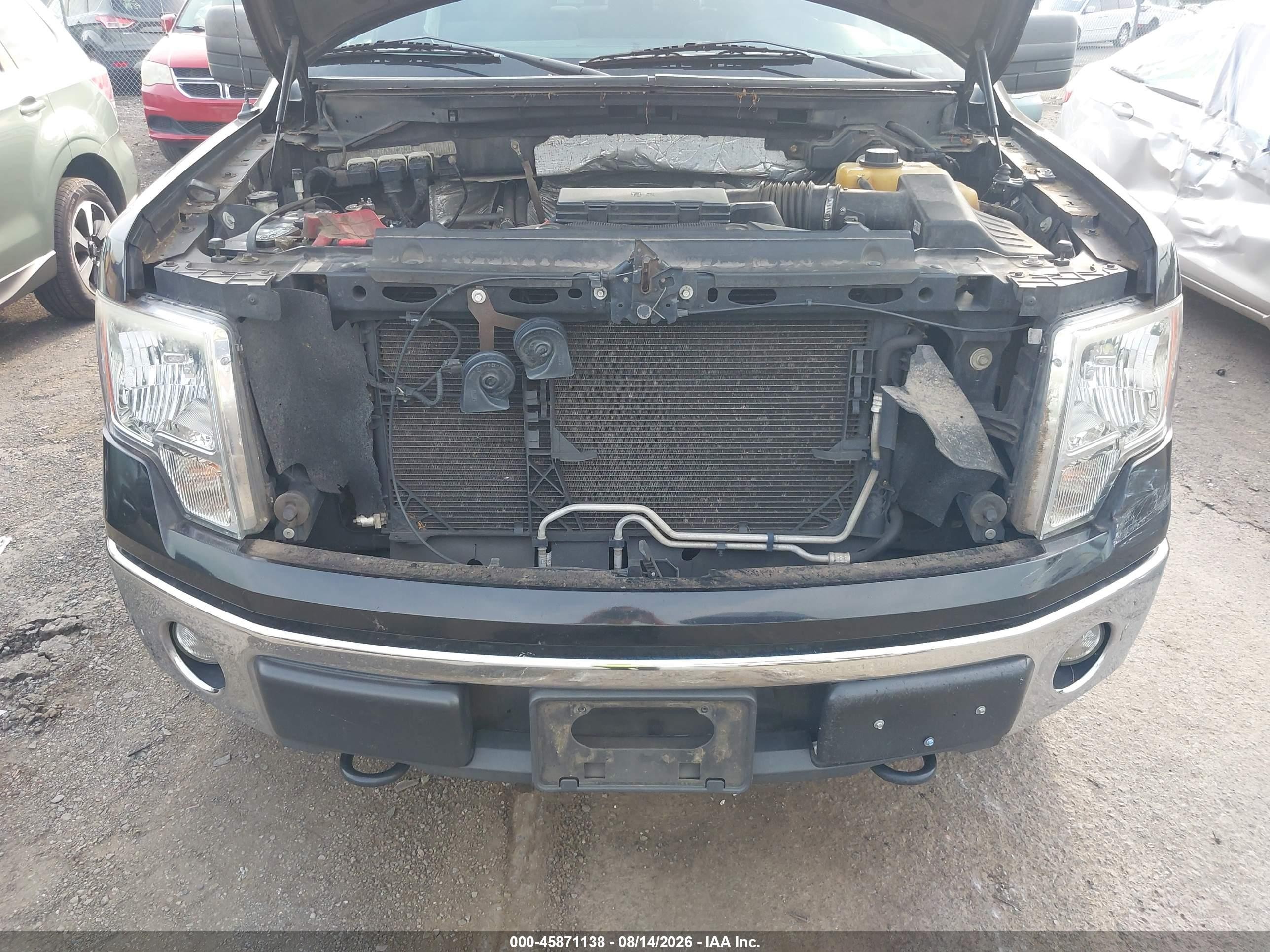 2013 Ford F-150 Xlt Black vin: 1FTFW1EF2DKF81183