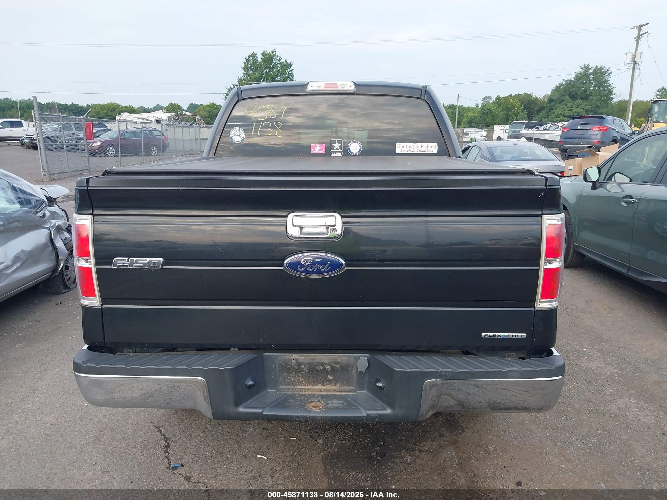 2013 Ford F-150 Xlt Black vin: 1FTFW1EF2DKF81183