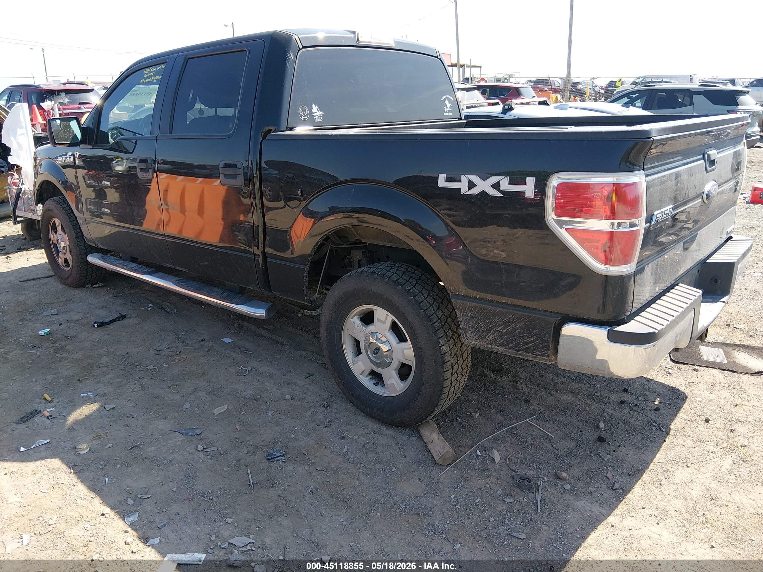 2014 Ford F-150 Xlt Black vin: 1FTFW1EF2EFA46557