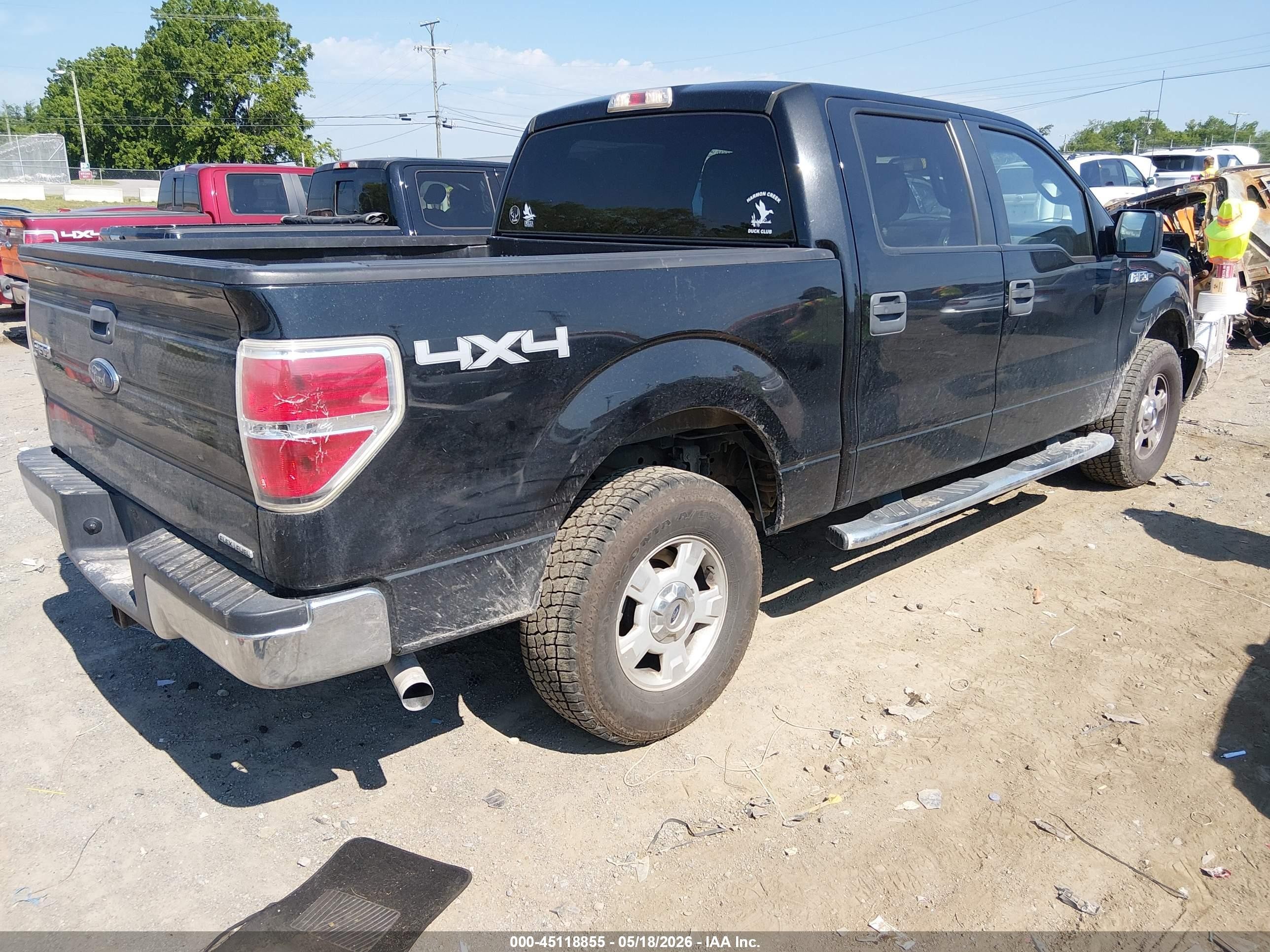 2014 Ford F-150 Xlt Black vin: 1FTFW1EF2EFA46557