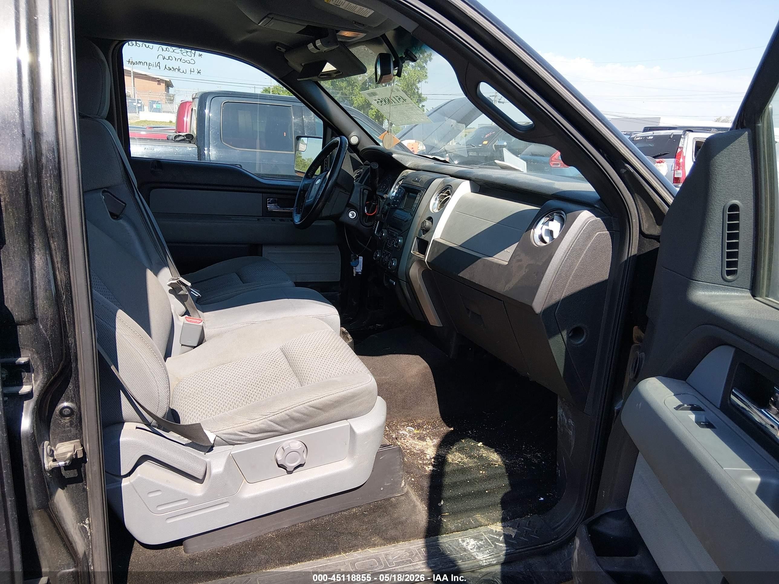 2014 Ford F-150 Xlt Black vin: 1FTFW1EF2EFA46557